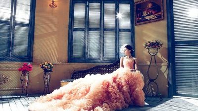 Дизайнер Альфред Анджело представил сказочные свадебные платья