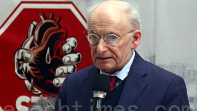 Канадский адвокат по правам человека Дэвид Мэйтас/The Epoch Times