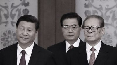 Враждующие китайские лидеры встретились на празднике
