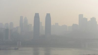 Смог в Китае. Октябрь 2014 года. Фото: epochtimes.com