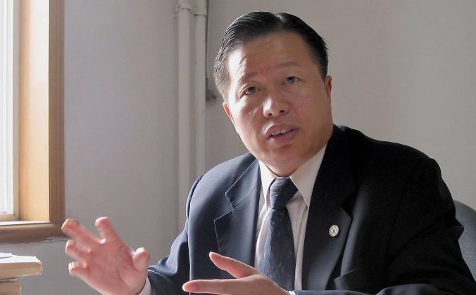 Правозащитник Гао Чжишен. Фото: Verna Yu/AFP/Getty Images | Epoch Times Россия