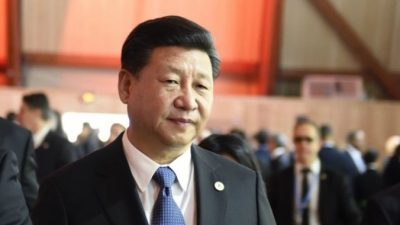 Си Цзиньпин на конференции ООН по изменению климата, Париж, 30 ноября 2015 г. Фото: Eric Feferberg/AFP/Getty Images