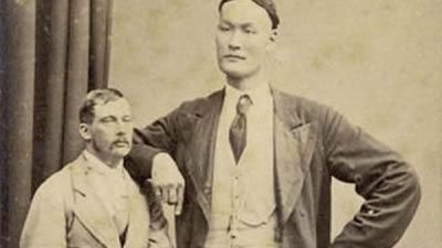 Китайцы-гиганты: старые фотографии