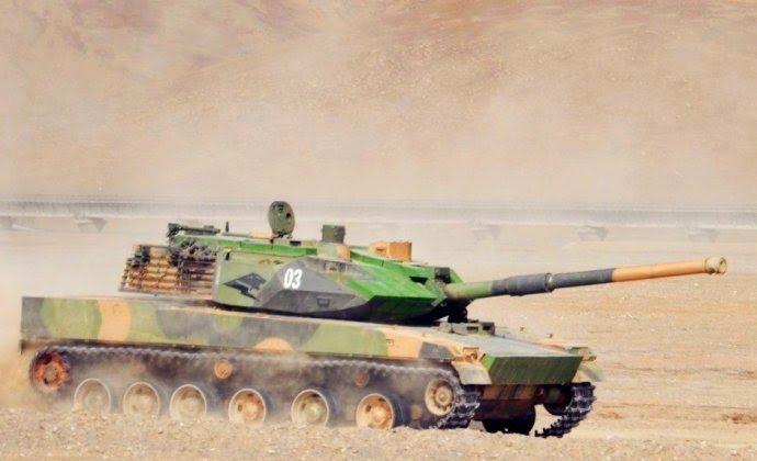 Новый китайский легкий танк ZTQ в Тибете (Sina Military Network)