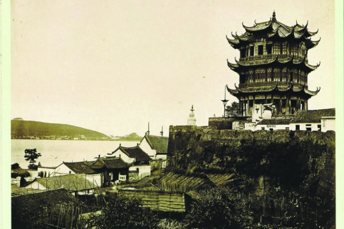 Башня жёлтого журавля, 1870 г. Фото: Wikipedia Commons/Public domain