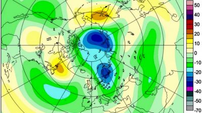 Над Арктикой появится большая озоновая дыра