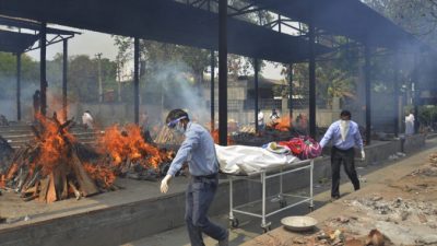 Пожар в больнице Индии унёс жизни 18 пациентов с COVID-19