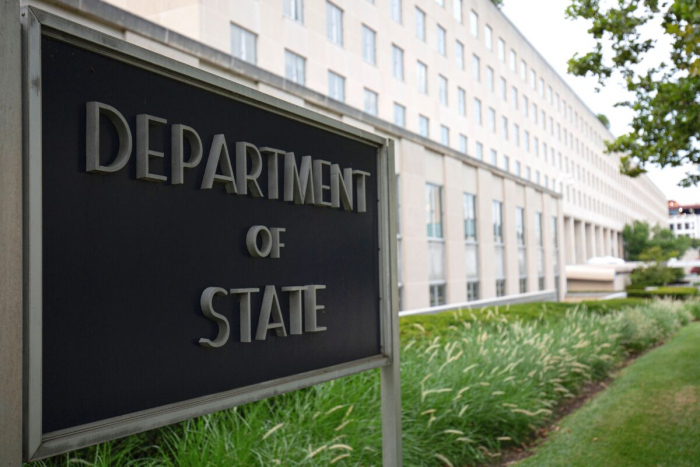 Государственный департамент США в Вашингтоне, 22 июля 2019 года.