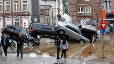 Европа уходит под воду вслед за Германией (Видео)