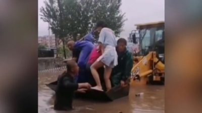 Две плотины во Внутренней Монголии Китая рухнули после проливного дождя