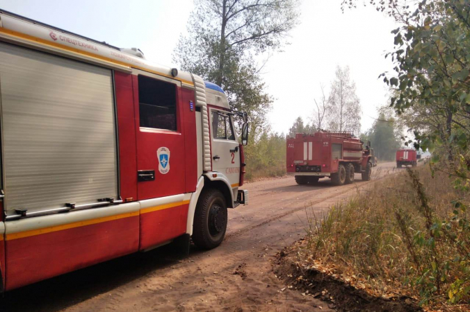 Два села загорелись в Самарской области, уничтожен 21 дом 63.mchs.gov.ru/CC BY 4.0
