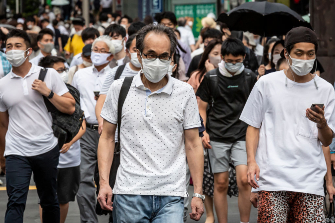 Пандемия в Токио, 30 июля 2021 года. Фото: Yuichi Yamazaki/Getty Images