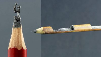 Миниатюры из карандашного грифеля