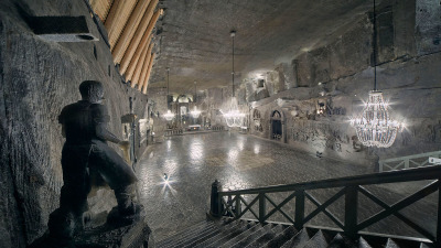 Сокровища подземной соляной шахты в Польше