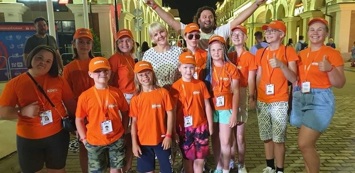 Одарённые дети в KIDSTV в Риге.