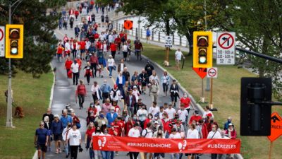 В Канаде прошёл митинг в ознаменование 1000 дней с момента ареста канадцев в Китае