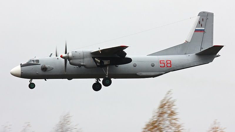 Под Хабаровском пропал с радаров самолёт АН-26 Самолёт в воздухе