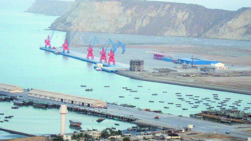 Лодки в порту Гвадар в Пакистане