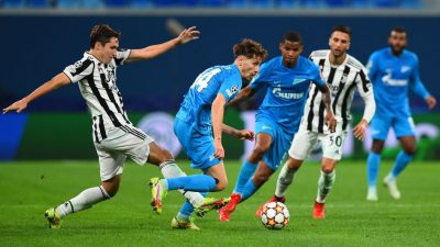 «Зенит» проиграл «Ювентусу» в Лиге чемпионов
