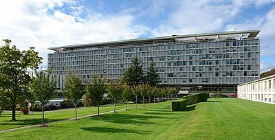 Штаб-квартира ВОЗ в Женеве. Фото: Yann Forget / Wikimedia Commons/CC BY-SA 4.0