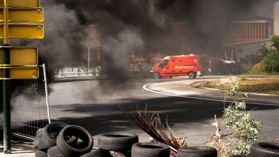 Перекрёсток Перрен в Лез-Абиме, Гваделупа, 17 ноября 2021. (Photo CARLA BERNHARDT/AFP via Getty Images)
