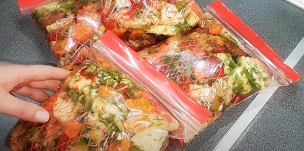 Хранение овощей. Подготовка овощей для хранения в морозилке