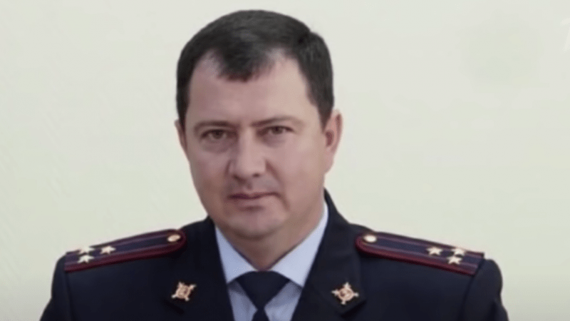 Глава управления ГИБДД по Ставропольскому краю Алексей Сафонов. Скриншот/youtube.com | Epoch Times Россия