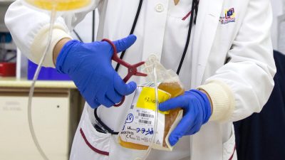 ВОЗ не рекомендует использовать плазму выздоровевших для лечения COVID-19