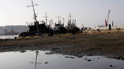 Судоходство в районе российских морских портов сократилось на треть