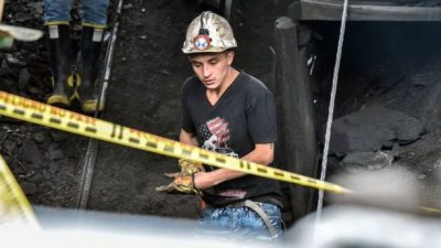 Место взрыва на шахте «Листвяжная»
