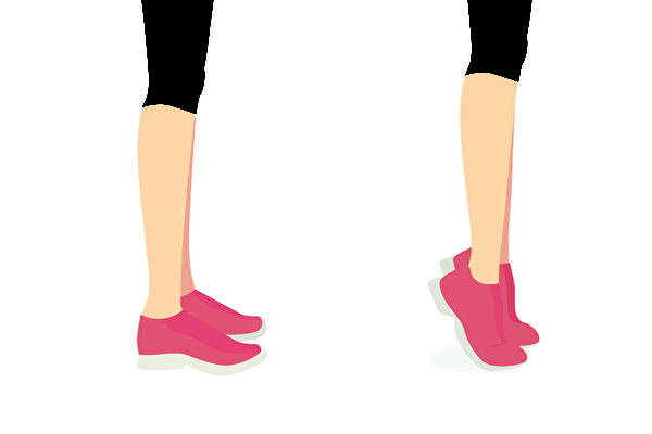 Постукивание пятками может способствовать выделению остеокальцина, который полезен для общего здоровья. (shutterstock) | Epoch Times Россия