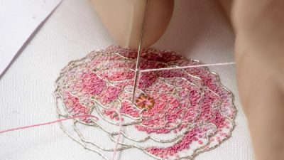 Исключительное французское золотое шитьё