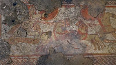 Римская мозаика в Великобритании?