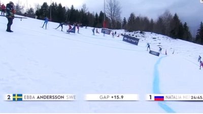 Россиянка Наталья Непряева победила в итальянском лыжном турнире «Тур де Ски»