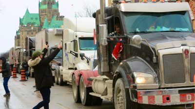 В Оттаве продолжаются протесты. Фоторепортаж