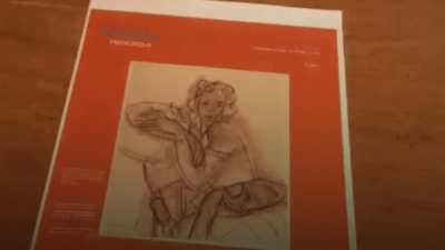 Портрет с подписью Анри Матисса найден под кучей мусора