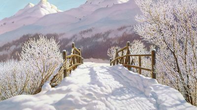 Иван Шультце: художник света и снега