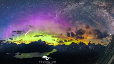 Фотограф запечатлел совпадение редких явлений природы в одном кадре