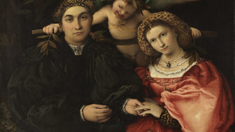 Фрагмент картины Лоренцо Лотто «Марсилио Кассотти и его жена Фаустина», 1523 год. Музей Прадо, Мадрид, Испания. ((Prado Museum)  | Epoch Times Россия