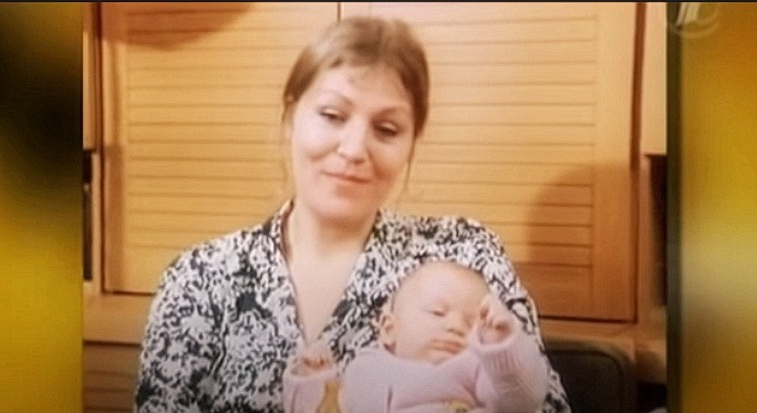 Семья. Анна Герман с маленьким сыном