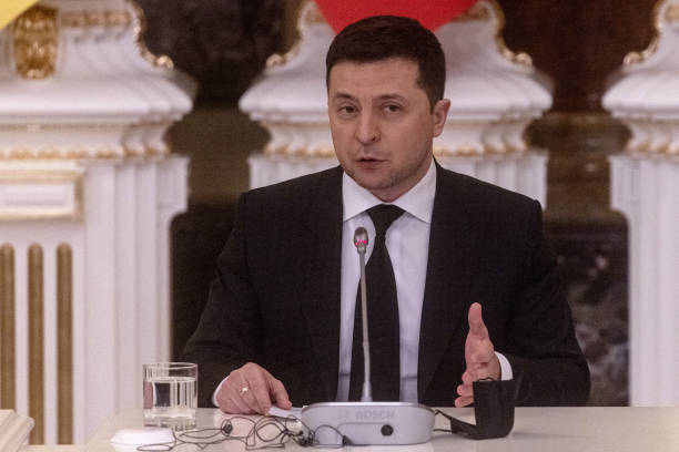 Президент Украины Владимир Зеленский. Фото: Chris McGrath/Getty Images | Epoch Times Россия