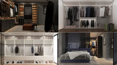 Планировка гардеробной, или как всё вместить красиво и практично