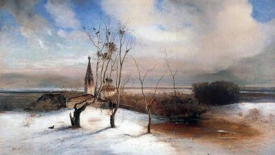 А. К. Саврасов «Грачи прилетели»