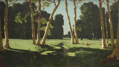 Светоносная живопись Архипа Куинджи: «Берёзовая роща»