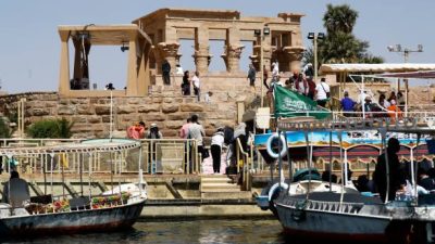 Храм Филе на одноименном острове, Египет. Фото: KHALED DESOUKI/AFP via Getty Images 