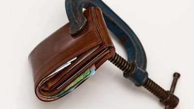С начала года инфляция в России составила почти 10%. Фото: pixabay.com/photos/credit-squeeze-taxation-purse-tax-522549/