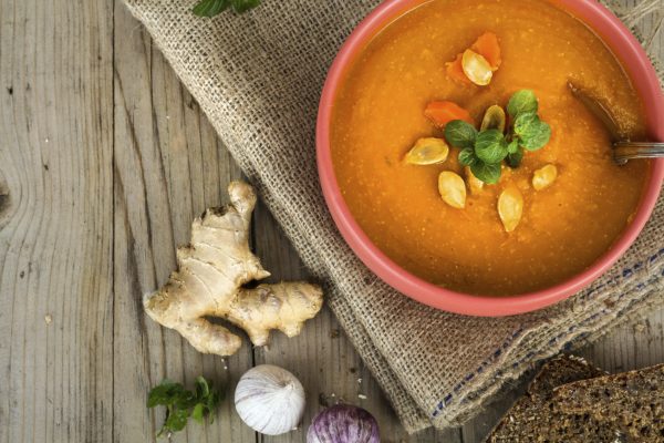 Чечевица с имбирём