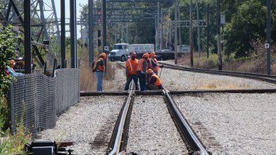 В граничащем с Украиной районе Белгородской области повреждены железнодорожные пути