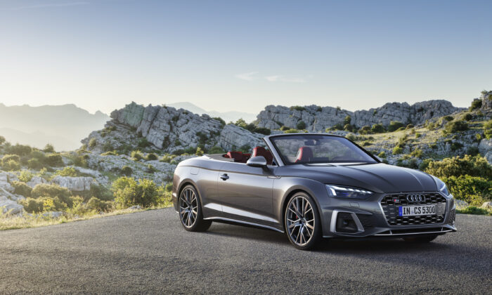 Audi S5 кабриолет 2022 года выпуска 2022 Audi S6 кабриолет. (Предоставлено Audi) | Epoch Times Россия