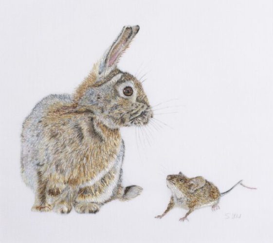 Терпеливо «рисуя» нитью